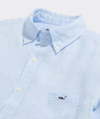 Vineyard Vines Linen Shirt - Jake Blue