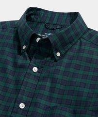 Vineyard Vines Tartan OTG Brrr Shirt - Charleston Green Plaid