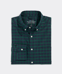 Vineyard Vines Tartan OTG Brrr Shirt - Charleston Green Plaid