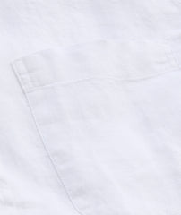 Vineyard Vines Solid Linen Shirt - White Cap