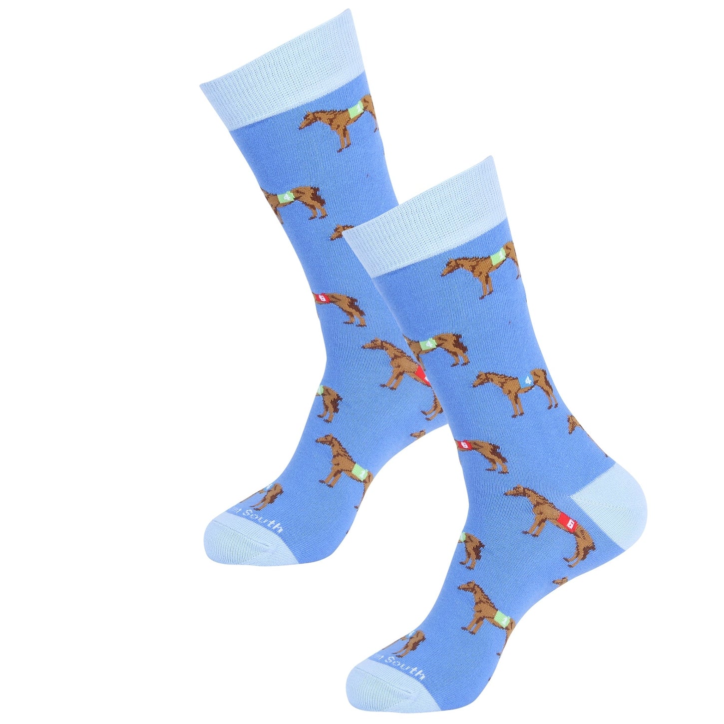 Numbered Horses Socks