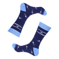 I'd Rather Be Fishing Socks