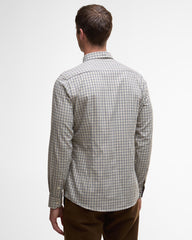 Barbour Padshaw Tailored Gingham Shirt - Washed Stone