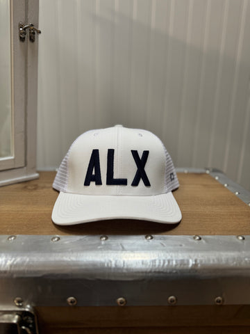 ALX (Code) Word Trucker Hat - White