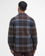 Barbour Chapter Tailored Check Overshirt - Midnight Oak Tartan