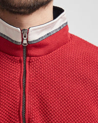 Holebrook Classic Wind Proof 1/4 Zip - Red