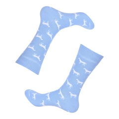 Light Blue Paddock Socks