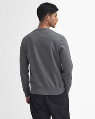 Barbour Prep Logo Crew Neck Sweatshirt - Mid Grey Marl