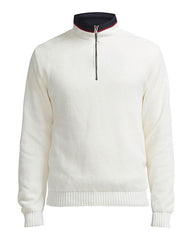 Holebrook Classic Wind Proof 1/4 Zip - White