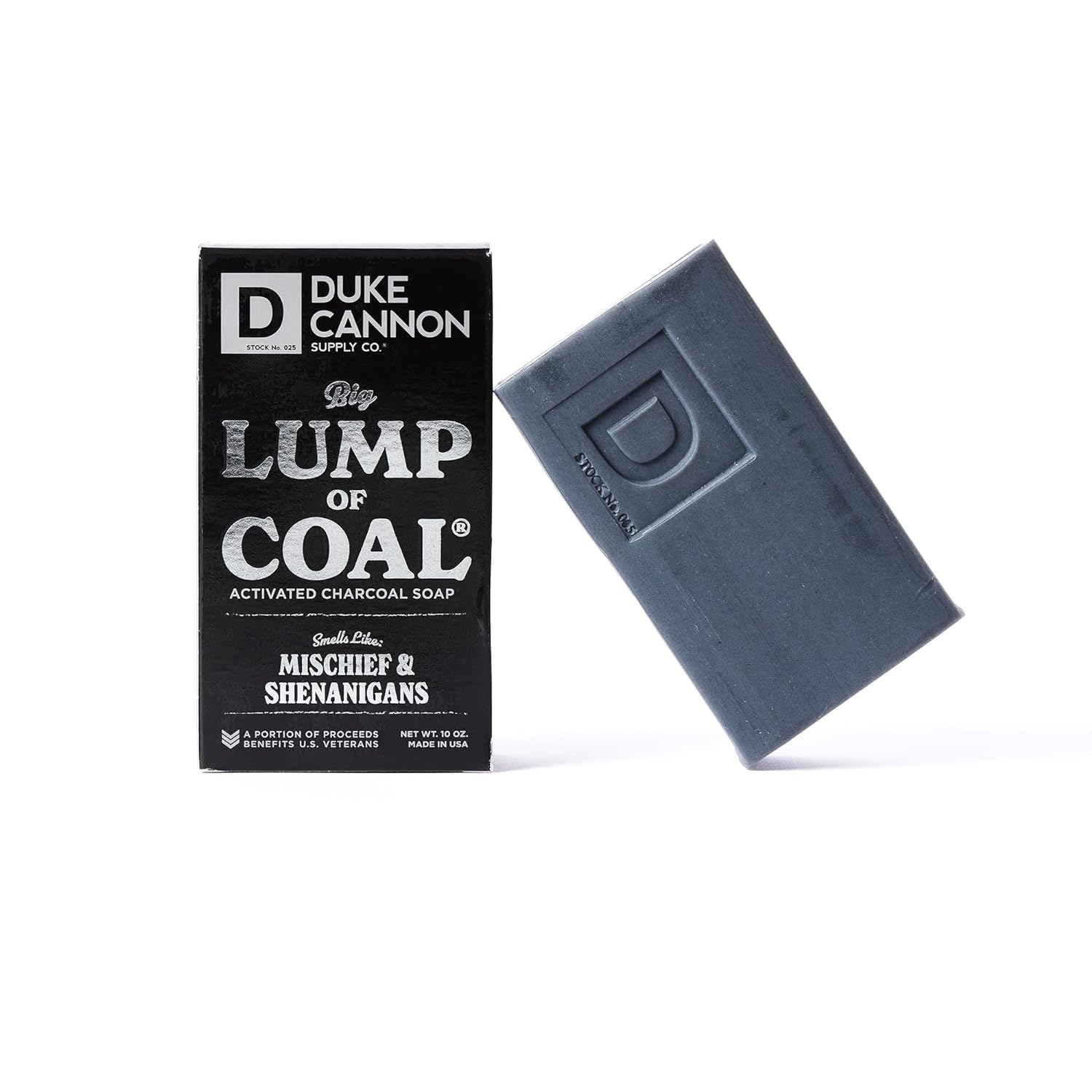 Duke Cannon Big Ass Lump of Coal - Activated Charcoal Soap