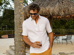 Criquet Top Shelf Players Shirt - White