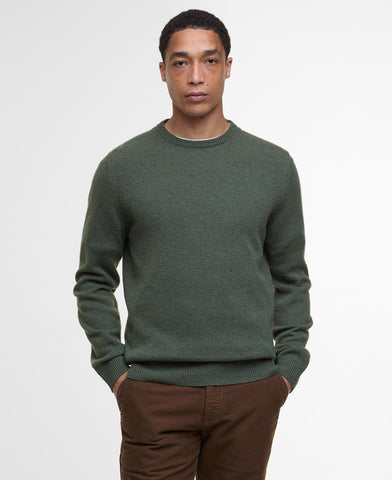 Barbour Essential Patch Crew - Olive