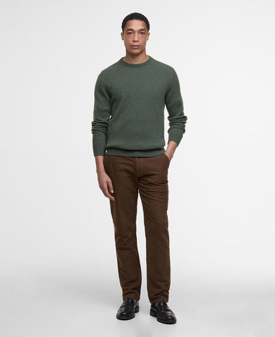 Barbour Essential Patch Crew - Olive