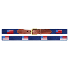 Smathers & Branson Belt - American Flag Navy