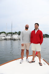 Holebrook Classic Wind Proof 1/4 Zip Sweater - Red