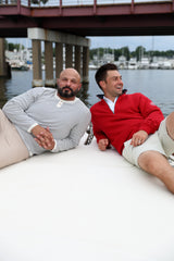 Holebrook Classic Wind Proof 1/4 Zip Sweater - Red
