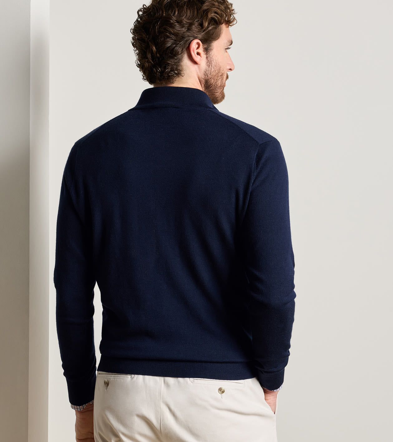 Peter Millar Autumn Crest 1/4 Zip - Navy