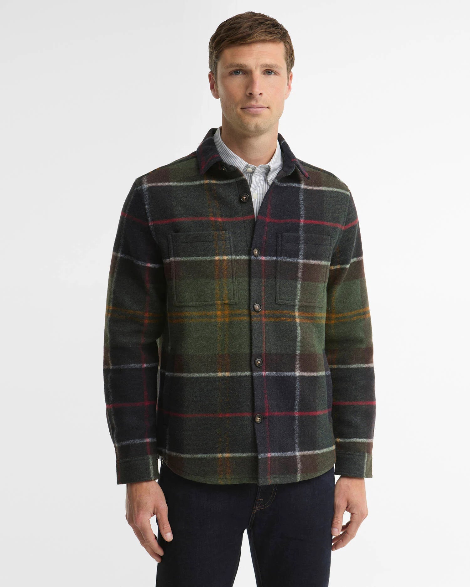Barbour Woodlane Overshirt - Classic Tartan