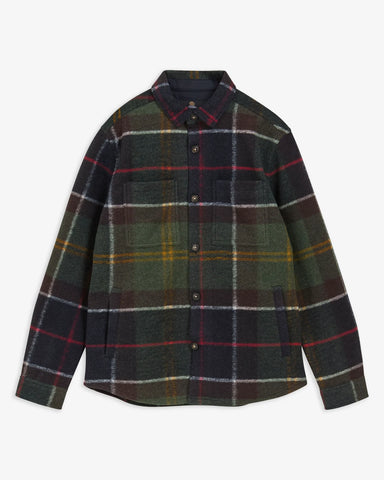 Barbour Woodlane Overshirt - Classic Tartan