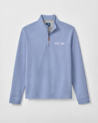 Johnnie-O Flame Stitch Zip - Cloudburst