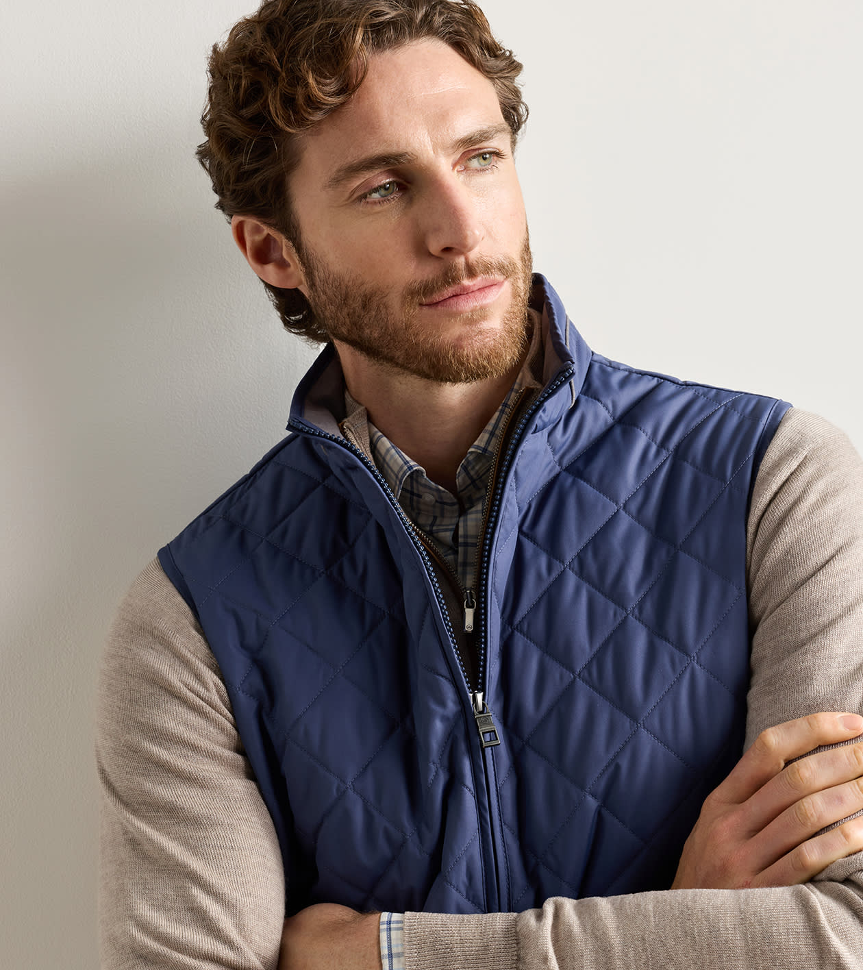 Peter Millar Essex Vest - Crown Blue