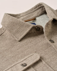 Johnnie-O Carl Stretch Knit Flannel Lodge Shirt - Havana