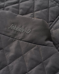 Johnnie-O Juno Quilted Snap Jacket - Dark Grey
