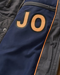 Johnnie-O Juno Quilted Snap Jacket - Dark Grey