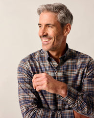 Johnnie-O Performance Flannel Button Down Shirt - Kamper