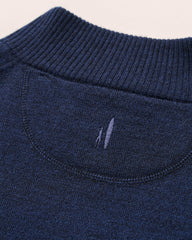 Johnnie-O Raynor Merino 1/4 Zip - Navy