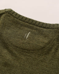 Johnnie-O Ronald Merino Wool Crewneck Sweater - Forged