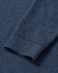 Johnnie-O Rubin Herringbone Cashmere Blend 1/4 Zip - Navy