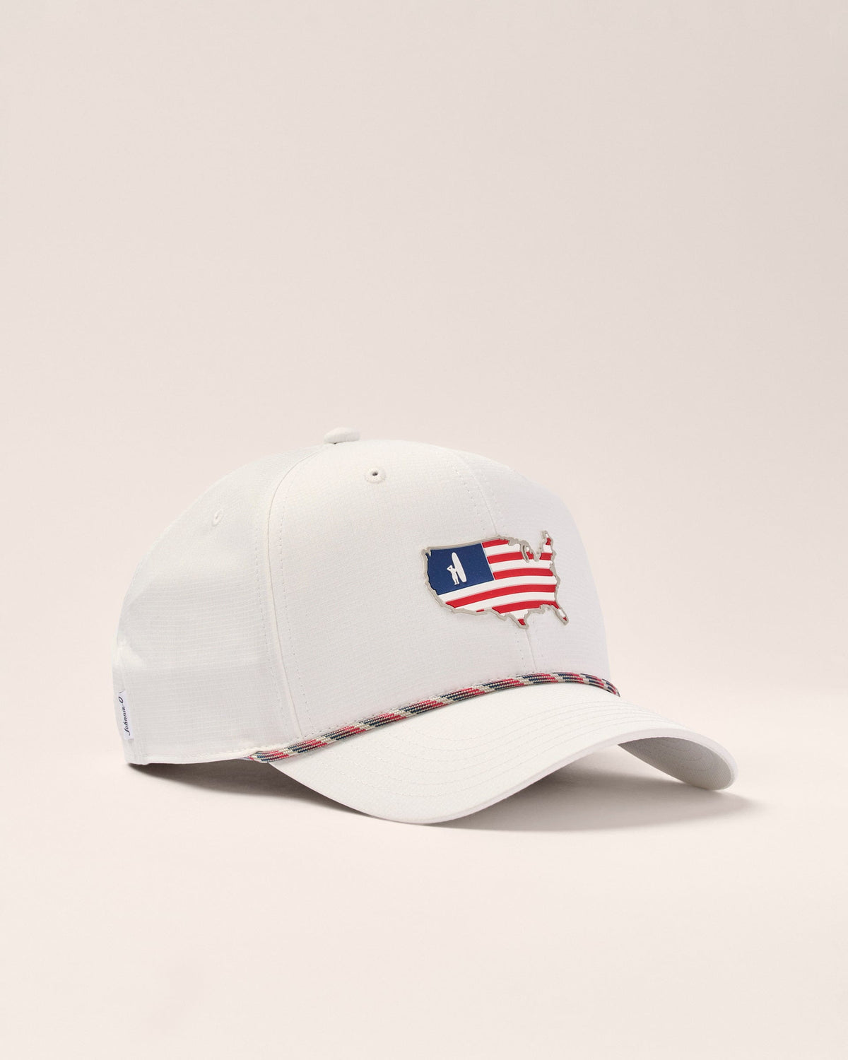 Johnnie-O Flagler Logo Hat - White