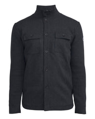 Holebrook Edwin Wind Proof Shirt Jacket - Black Melange