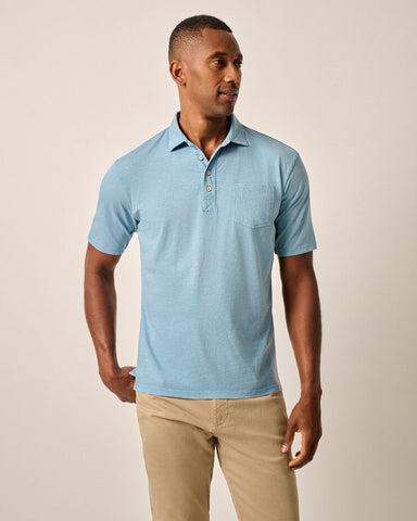 Johnnie-O Original 4 Button Polo Coastal Wash - Malibu