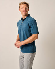 Johhnie-O Original 4 Button Polo Coastal Wash - Sport Navy