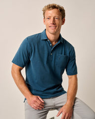 Johhnie-O Original 4 Button Polo Coastal Wash - Sport Navy