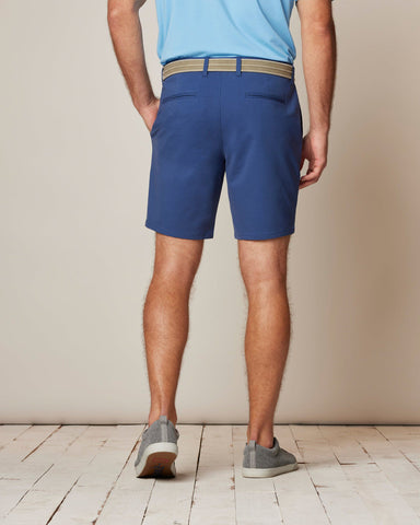 Johnnie-O Jupiters Cotton Stretch 8" Performance Shorts - Lake