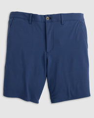 Johnnie-O Jupiters Cotton Stretch 8" Performance Shorts - Lake