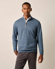 Johnnie-O Sully Quarter Zip - Helios Blue
