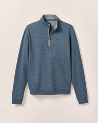 Johnnie-O Sully Quarter Zip - Helios Blue