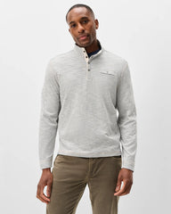 Johnnie-O Cove Stripe Henley - Cream
