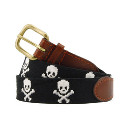 Smathers & Branson Belt - Jolly Roger Black