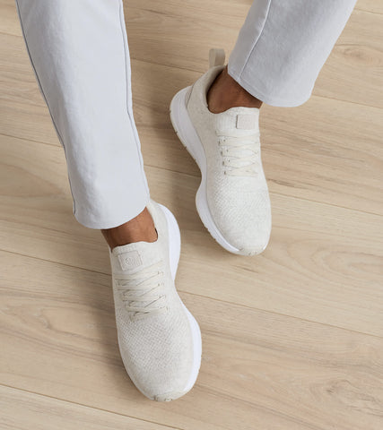 Peter Millar Odeon Sneaker - Icy White
