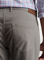 Peter Millar Ultimate Sateen Five Pocket Pant - Gale Grey