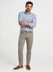 Peter Millar Signature Sateen Five Pocket Pant - Gale