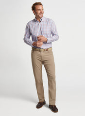 Peter Millar Signature Sateen Five Pocket Pant - Grain