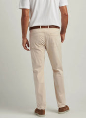 Peter Millar Signature Sateen Five Pocket Pant - Sand