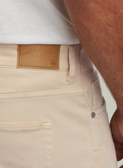 Peter Millar Signature Sateen Five Pocket Pant - Sand