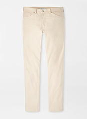 Peter Millar Signature Sateen Five Pocket Pant - Sand